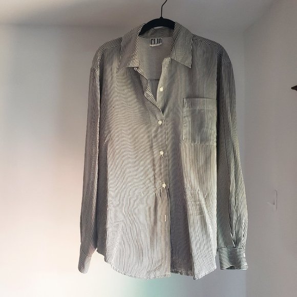 Clio Other - 90s Vintage silk Clio Button up Shirt